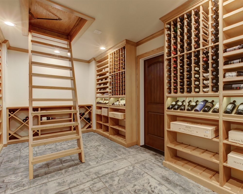 Hidden Entrance Wine Cellar