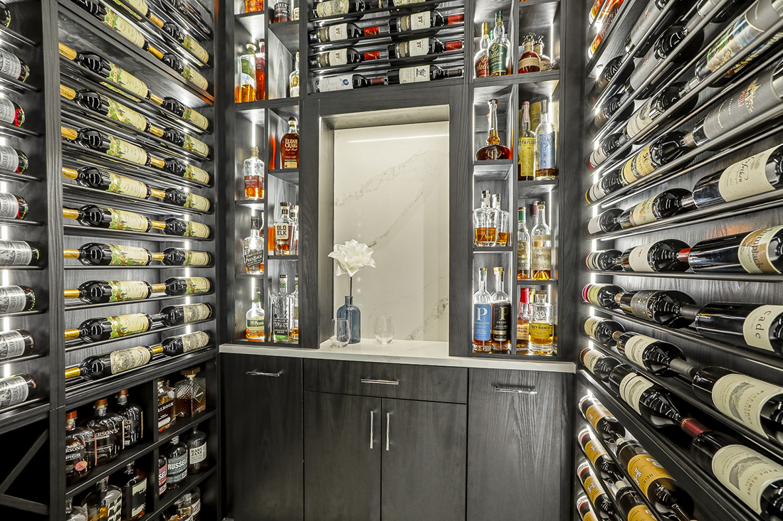 Modern Nero Wine Cellars